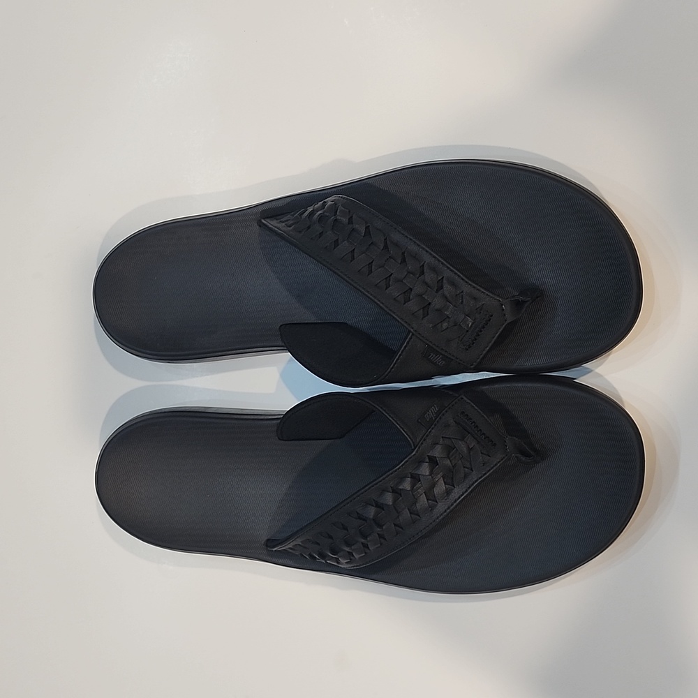 Nike Kepa Kai Thong 2 Lea Lifestyle Black (BV9224-001) Mens Size 13 Used